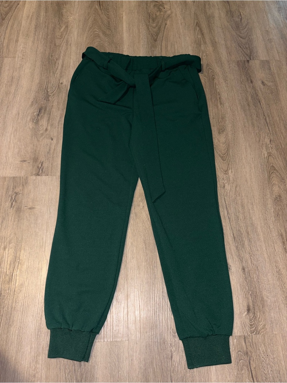 Rachel Zoe | Green Belted Joggers